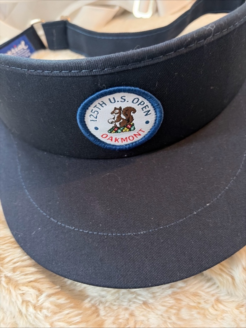 Oakmont 125th U.S. Open Navy Golf Visor